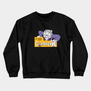 Cuphead vs King Dice Crewneck Sweatshirt